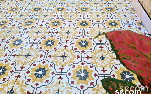 How to care and maintain cement tiles